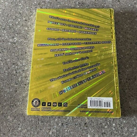 Guinness World Record Books 2015 2016 2017‎ Lot Of 4 Hardcover - Picture 5 of 7